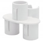 plastic tool caddy - porte-accessoires de plastique