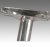 aluminium upholstery tool zoom - brosse rectangulaire en aluminium zoom
